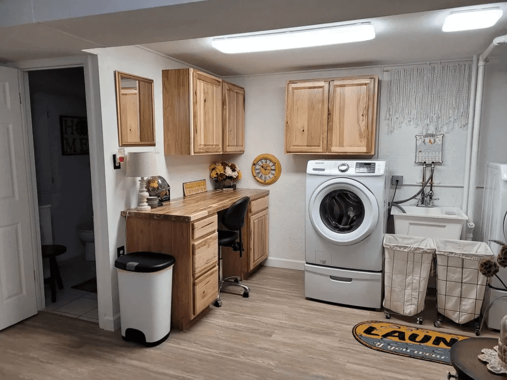 flood reconstruction work