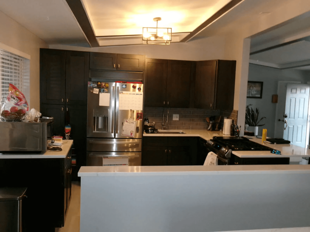 kitchen reconstruction