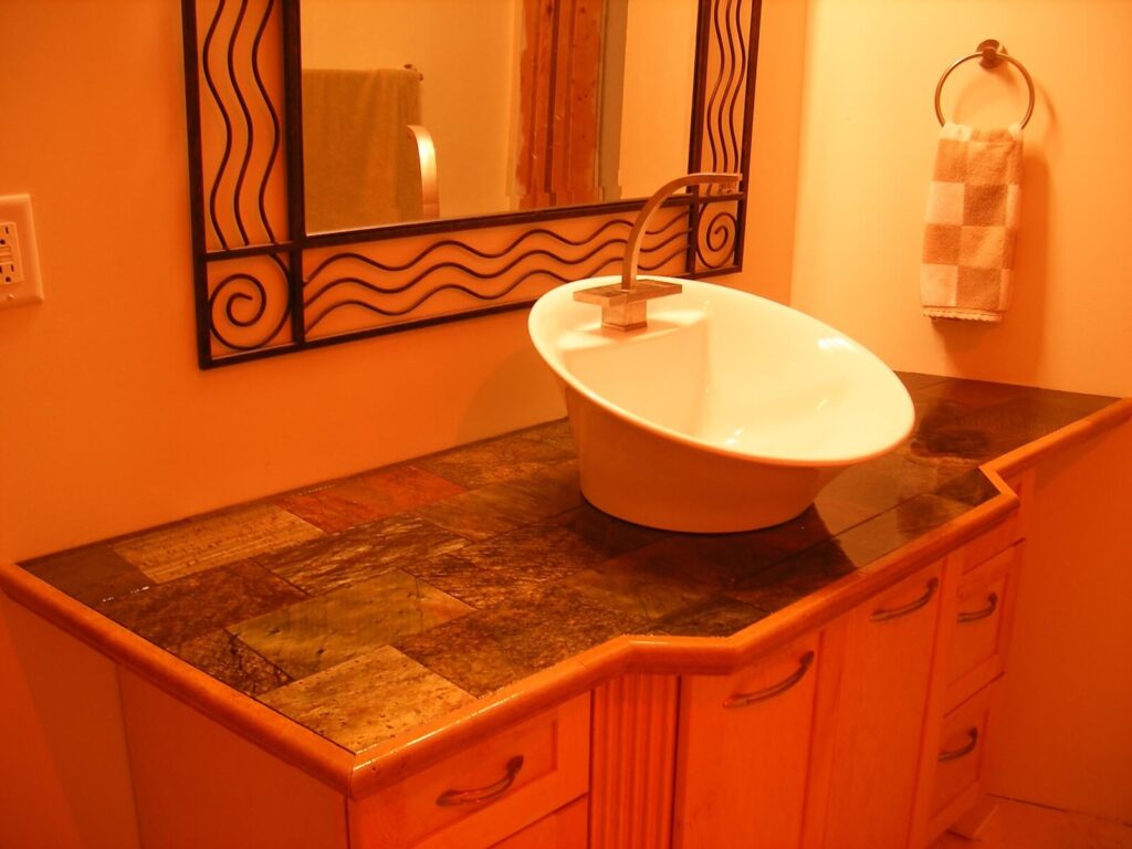 bathroom sink remodel