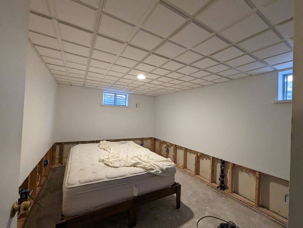 bedroom remodel before