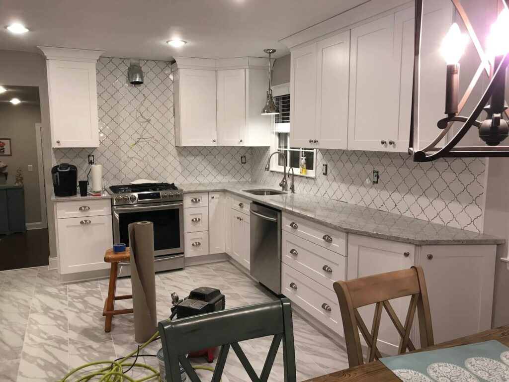 kitchen renovation